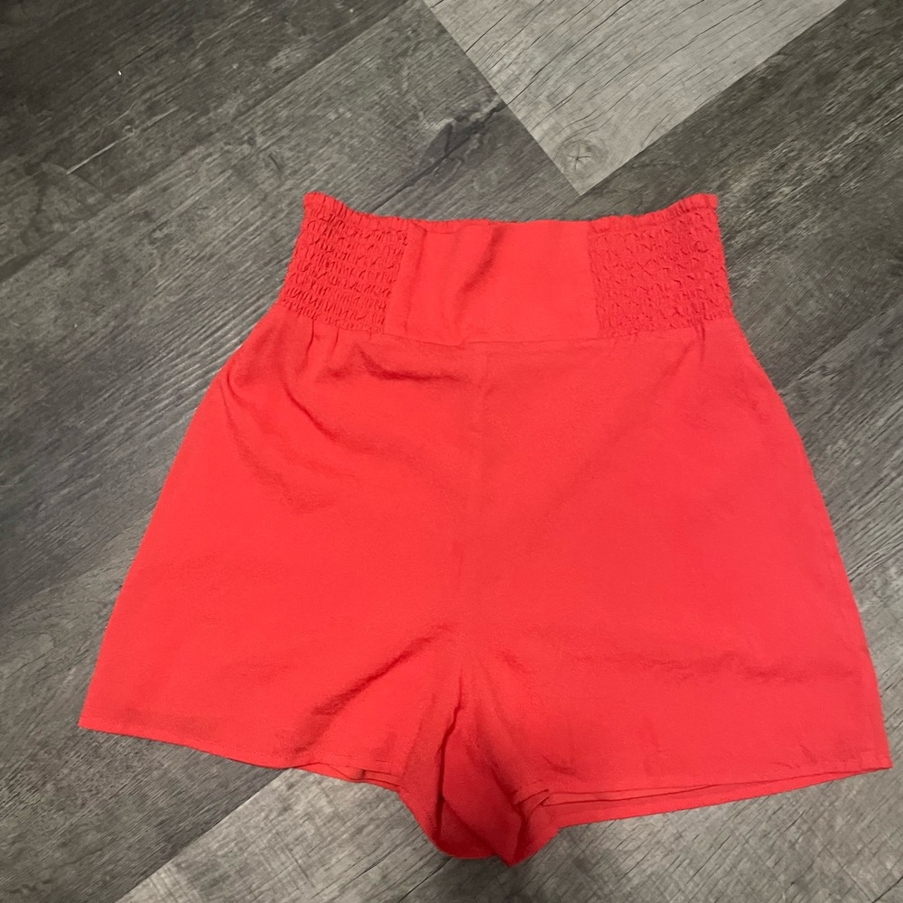 Bright coral BEBE shorts size 2